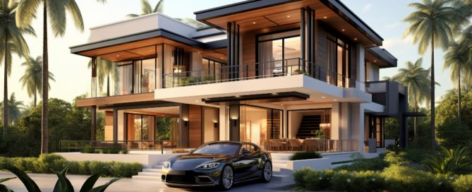 3D house rendering