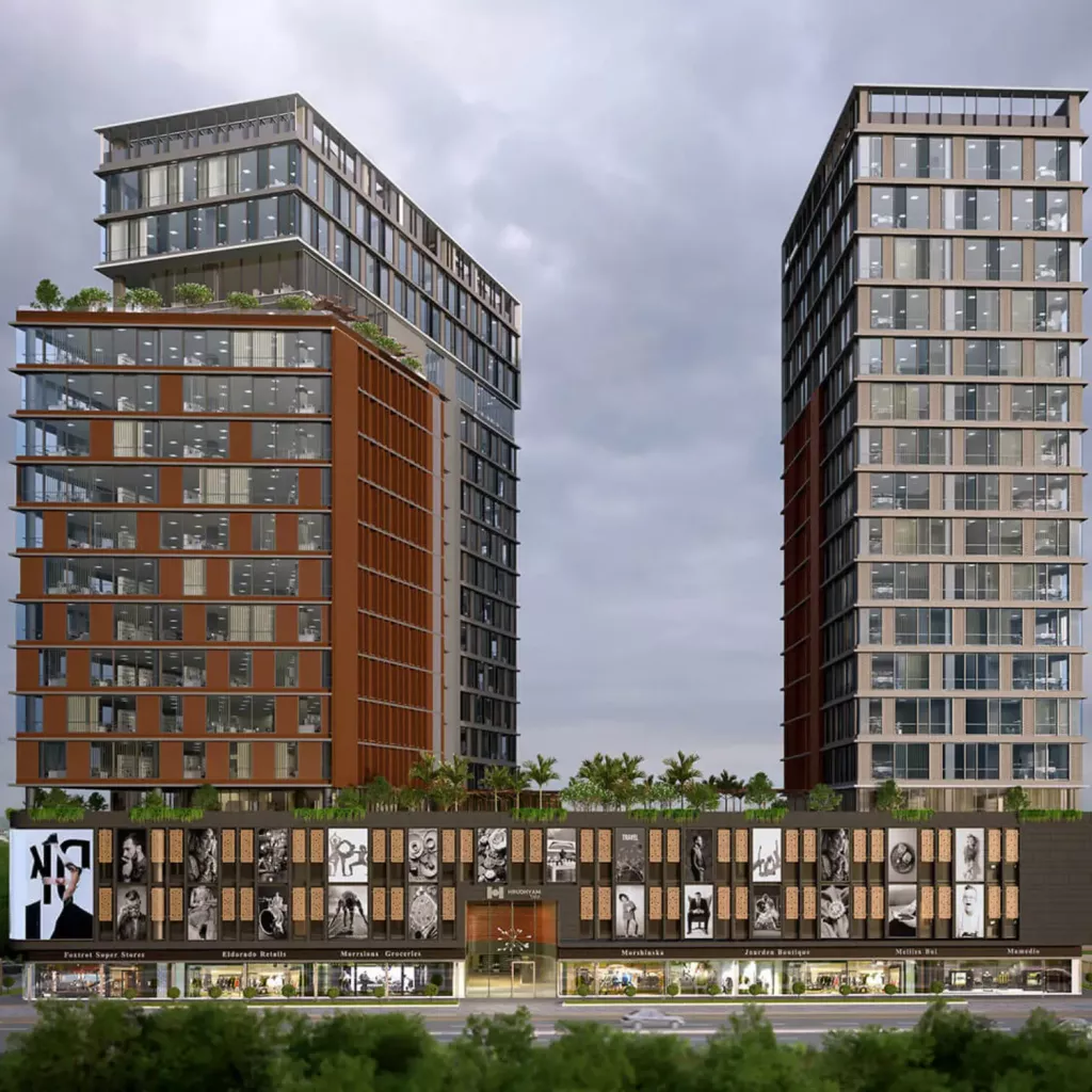 3D Architectural Exterior Rendering (2) 3D Architectural Exterior Rendering
