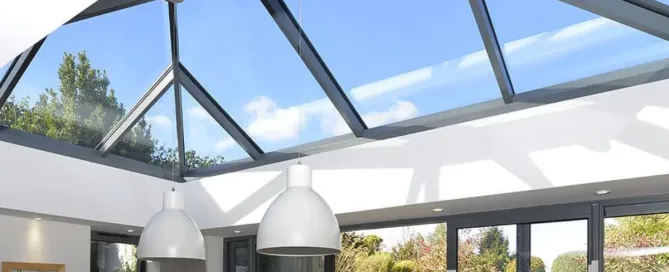 modern round skylight