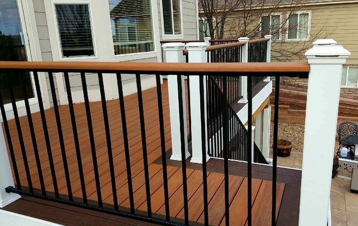 Two-Tone Railings
