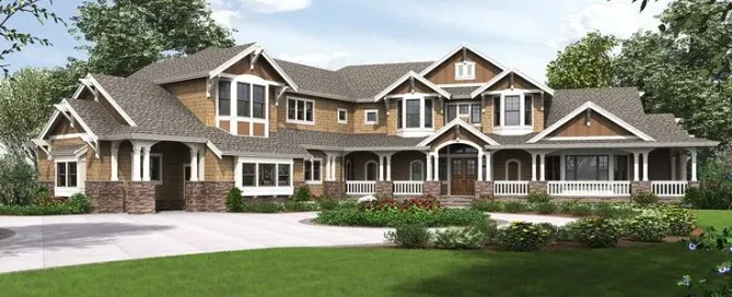shingle style house plan