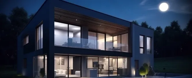 Nighttime 3D Rendering