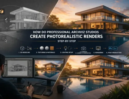 How Do Professional ArchViz Studios Create Photorealistic Renders Step-by-Step