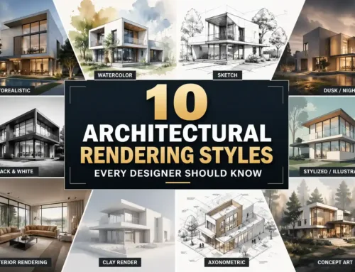 10 Architectural Rendering Styles Every Designer Should Know