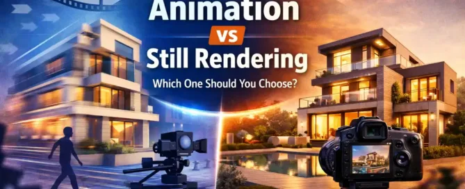 Animation vs Still Rendering