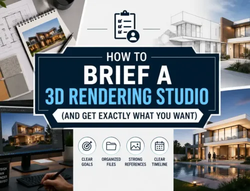 How to Brief a 3D Rendering Studio (And Get Exactly What You Want)