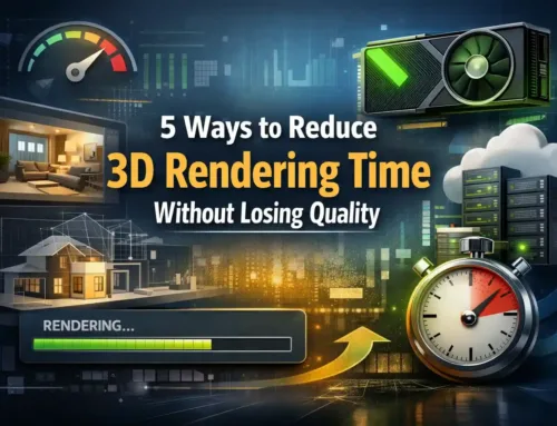 5 Ways to Reduce 3D Rendering Time Without Losing Quality