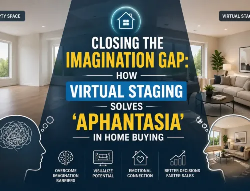 Closing the Imagination Gap: How Virtual Staging Solves ‘Aphantasia’ in Home Buying