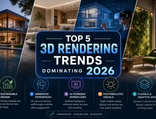 Top 5 3D Rendering Trends Dominating 2026
