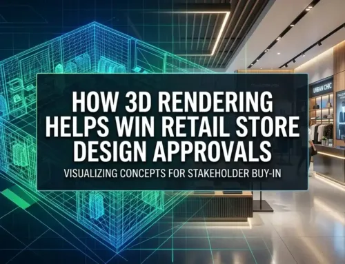 How 3D Rendering Helps Win Retail Store Design Approvals