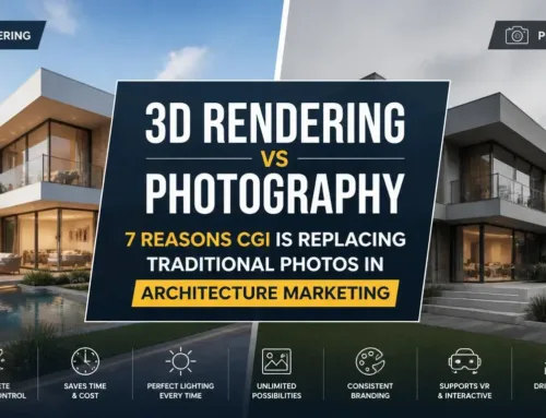 3D Rendering vs Photography: 7 Reasons CGI Is Replacing Traditional Photos in Architecture Marketing