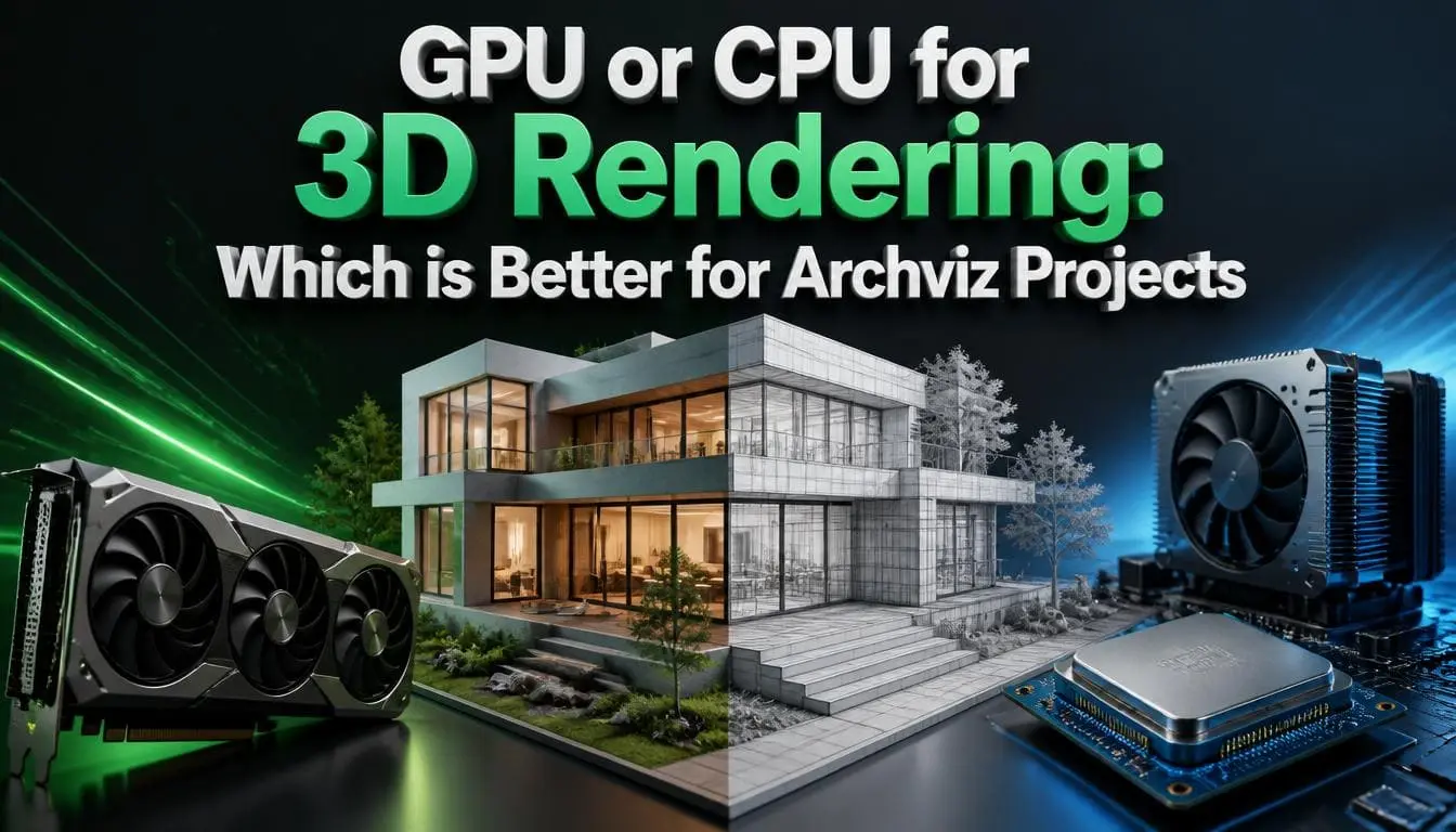 GPU or CPU for 3D Rendering