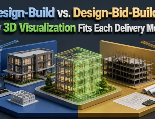 Design-Build vs. Design-Bid-Build — How 3D Visualization Fits Each Delivery Method