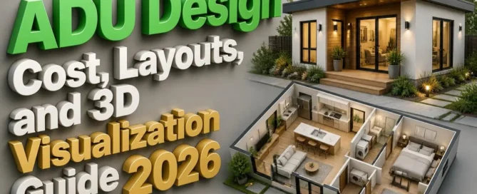 ADU design 3d visualization