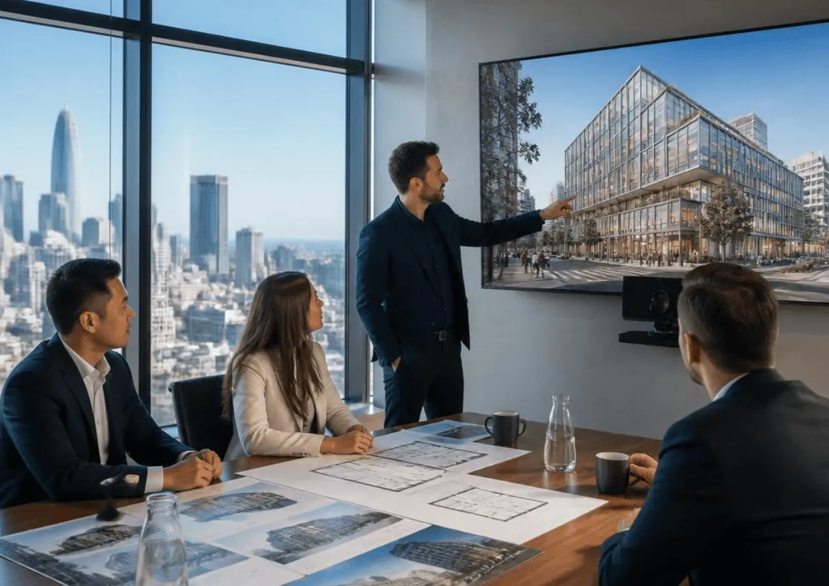 Investor confidence in a high-cost building market - 3D Rendering & Architectural Visualization Services in California