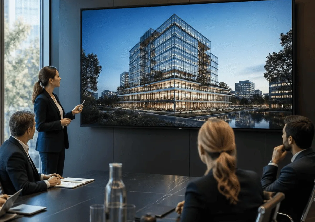 Investor confidence before groundbreaking - 3D Rendering & Architectural Visualization Services in Arizona