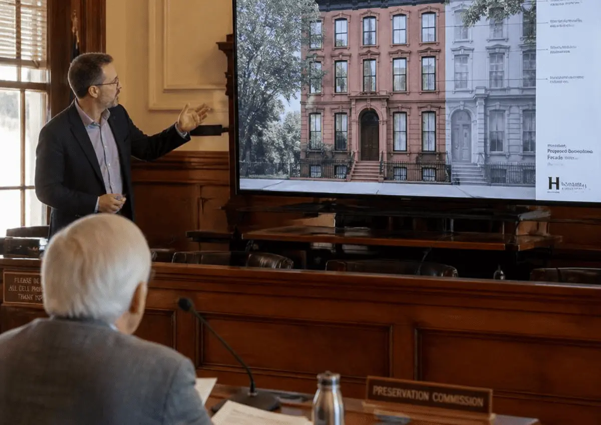 Making the case in front of the Landmarks Preservation Commission - 3D Rendering & Architectural Visualization Services in New York