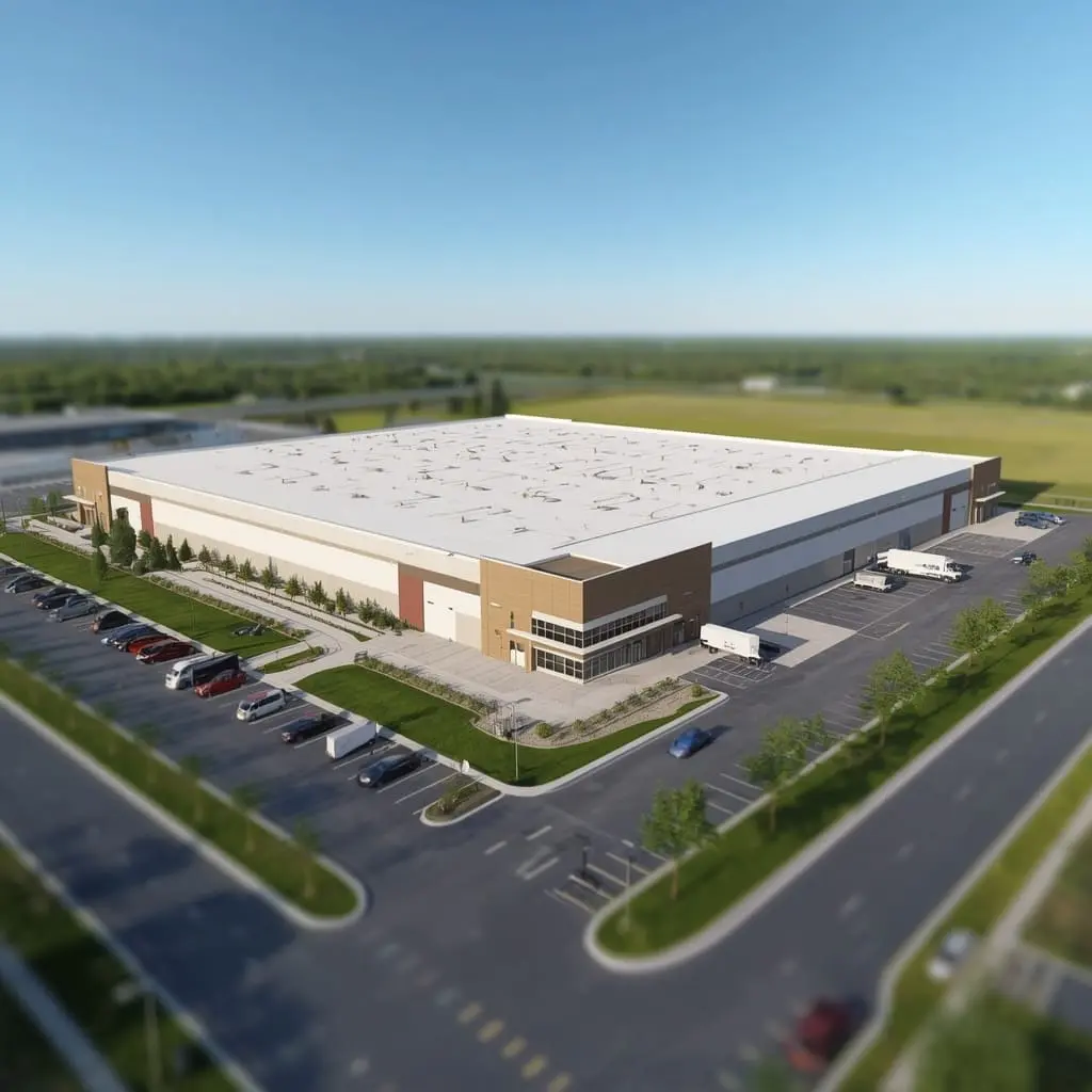 Keeping pace with the industrial and logistics build-out - 3D Rendering & Architectural Visualization Services in Ohio