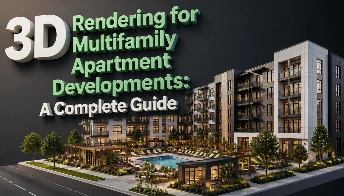 3D Rendering for Multifamily Apartment Developments