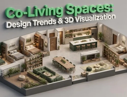 Co-Living Spaces: Design Trends & 3D Visualization