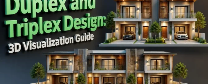 Duplex and Triplex Design 3D Visualization Guide