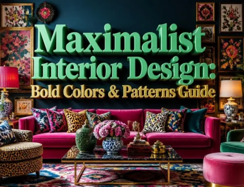 Maximalist Interior Design: Bold Colors & Patterns Guide
