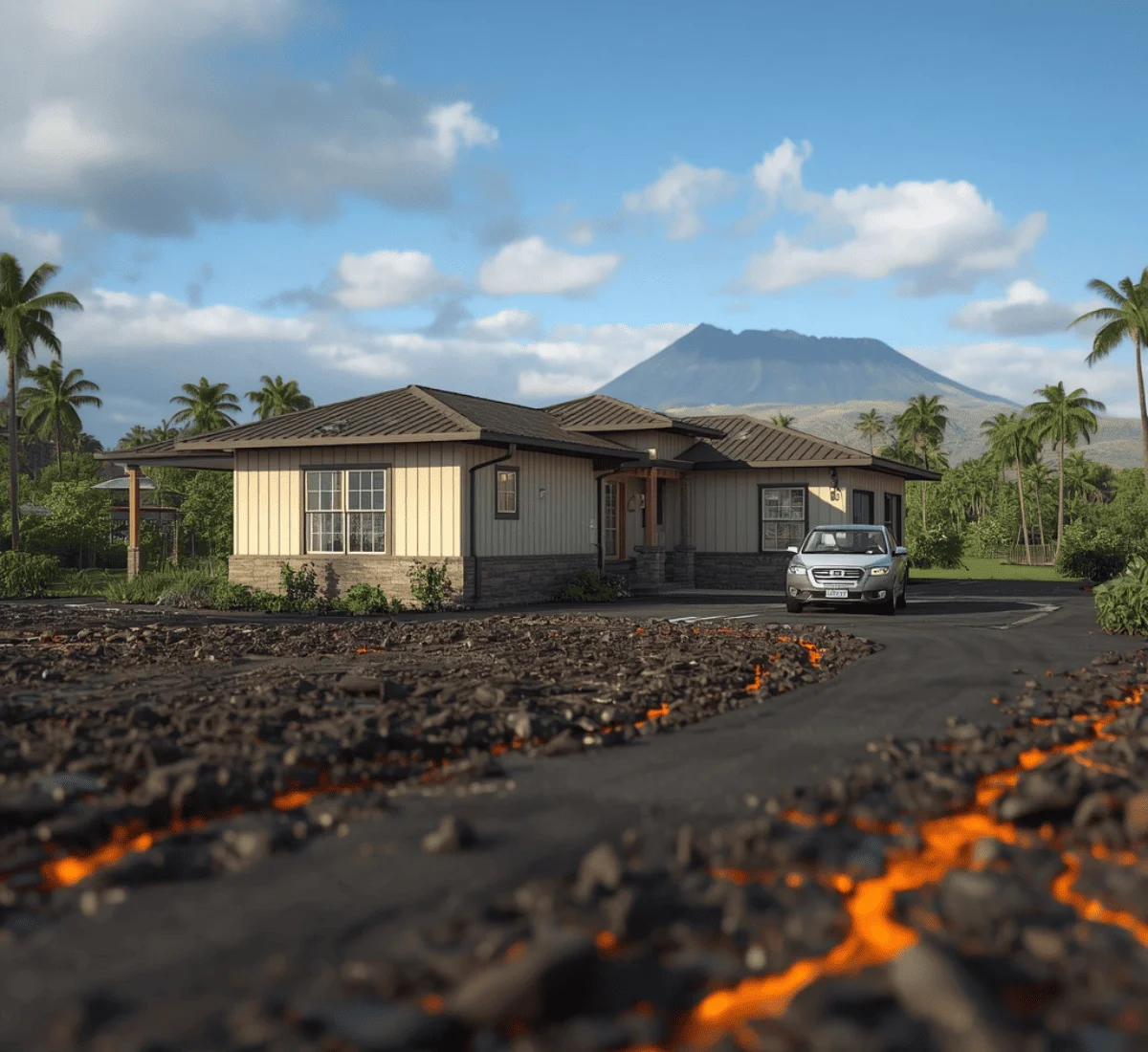 Supporting projects that fall inside lava flow hazard zones - 3D Rendering & Architectural Visualization Services in Hawaii