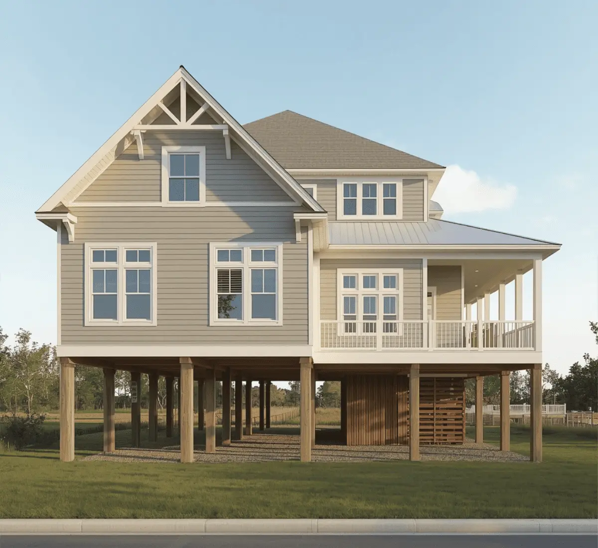 Showing coastal projects the way they'll actually be permitted - 3D Rendering & Architectural Visualization Services in Mississippi