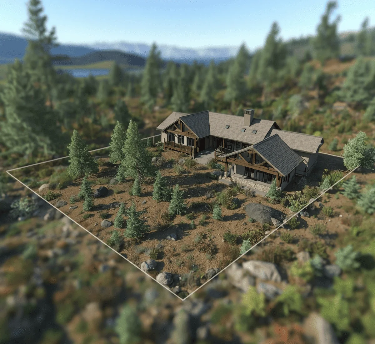 Clearing Tahoe Regional Planning Agency review - 3D Rendering & Architectural Visualization Services in Nevada