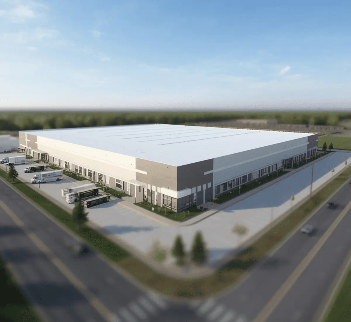 Communicating scale for Memphis's logistics and industrial boom - 3D Rendering & Architectural Visualization Services in Tennessee