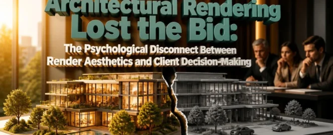 Why Your Architectural Rendering Lost the Bid The Psychological Disconnect Between Render Aesthetics and Client Decision-Making