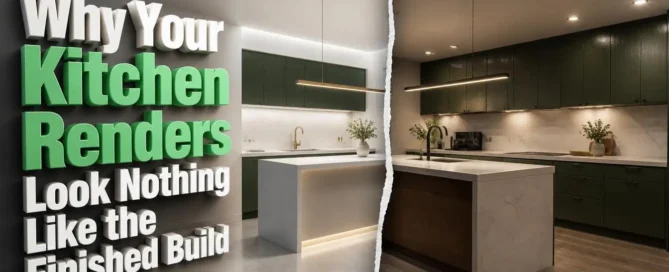 Why Your Kitchen Renders Look Nothing Like the Finished Build