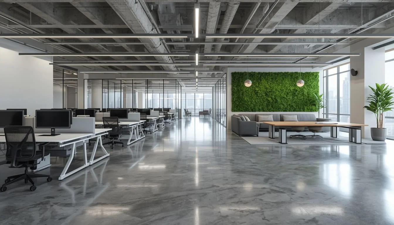 Commercial Staging Style interior rendering