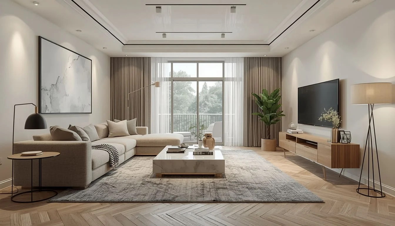 Fully Contextual Interior (Roomsets) interior rendering