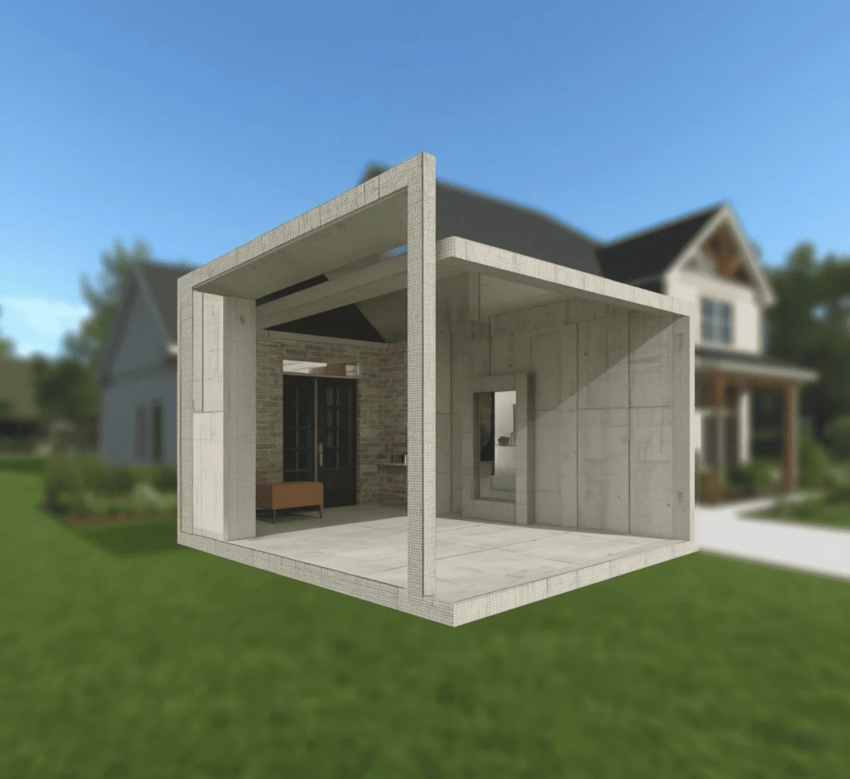 Building tornado-resistant design into the visual from the start - 3D Rendering & Architectural Visualization Services in Alabama