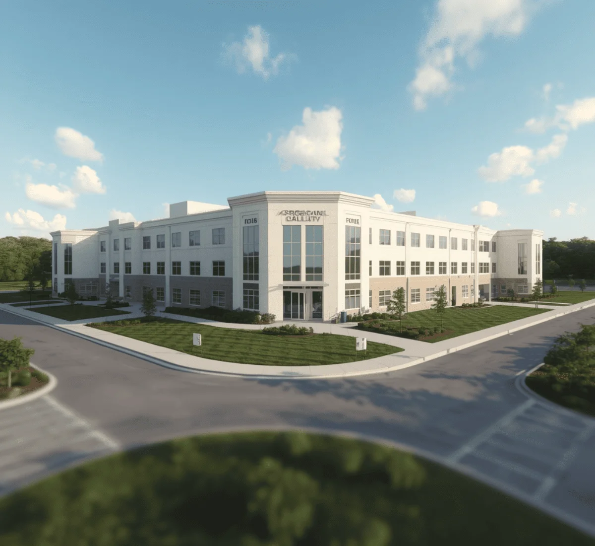 Communicating scale for aerospace and defense-related facilities - 3D Rendering & Architectural Visualization Services in Alabama