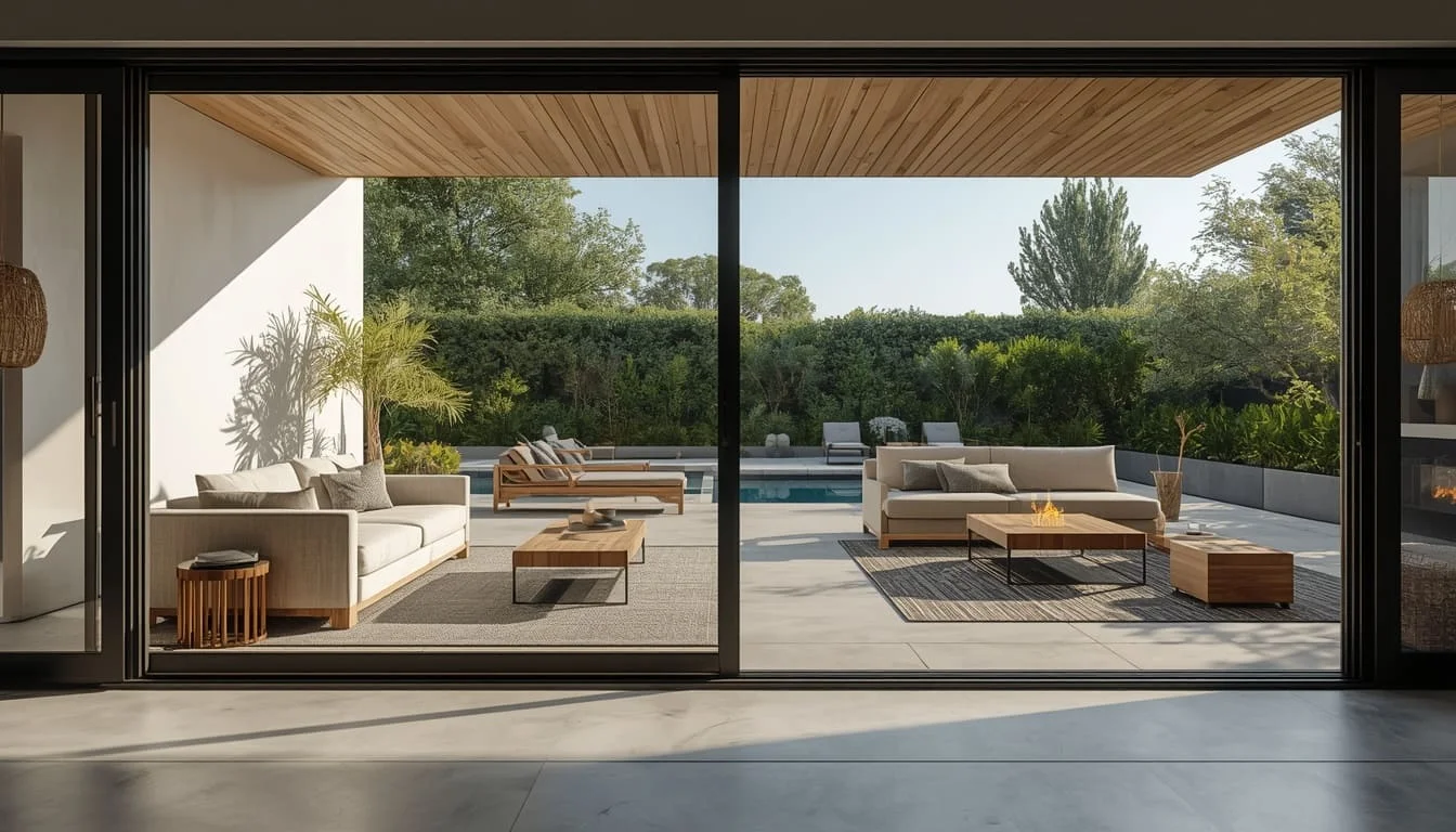 Indoor-Outdoor Transition interior rendering