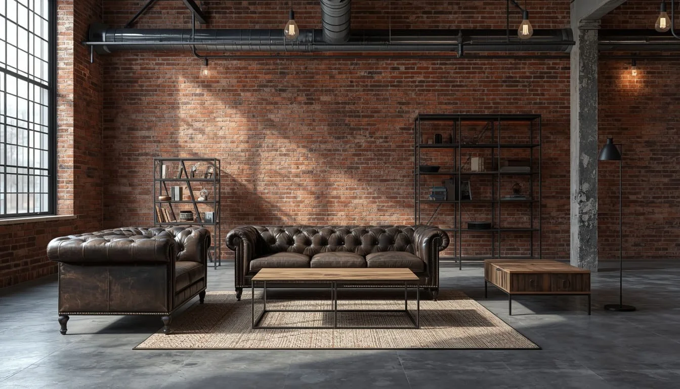 Industrial & Loft interior rendering
