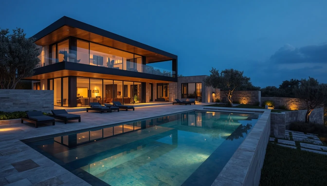 Luxury Residential interior rendering
