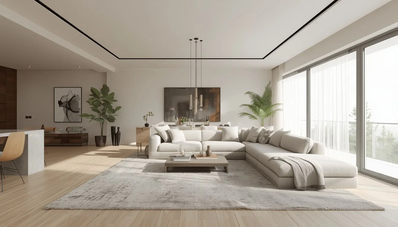 Modern & Contemporary interior rendering