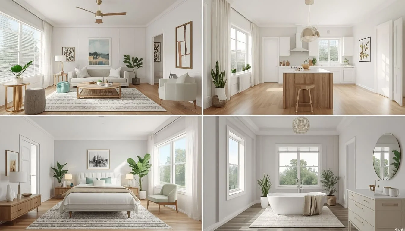 Multi-Room Virtual Staging