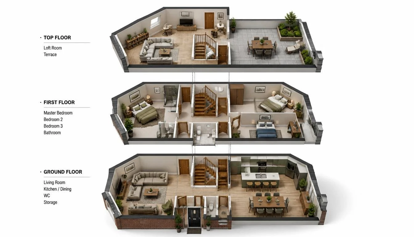 Multi-Storey Floor Plans