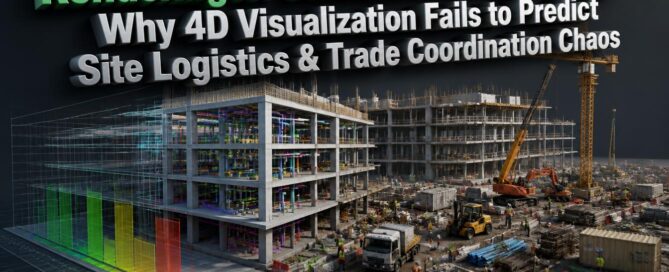 Rendering for Construction Sequencing Why 4D Visualization Fails to Predict Site Logistics & Trade Coordination Chaos