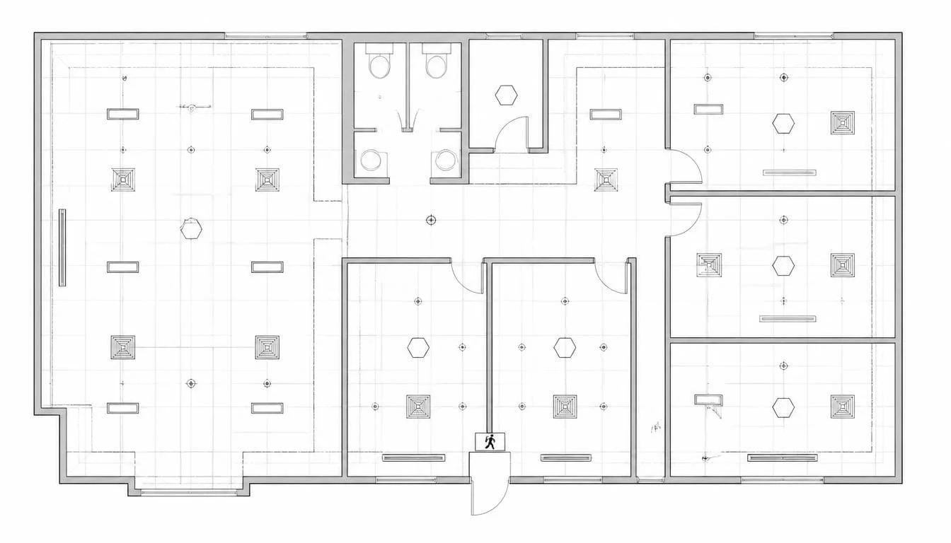Reflected Ceiling Plan Drafting